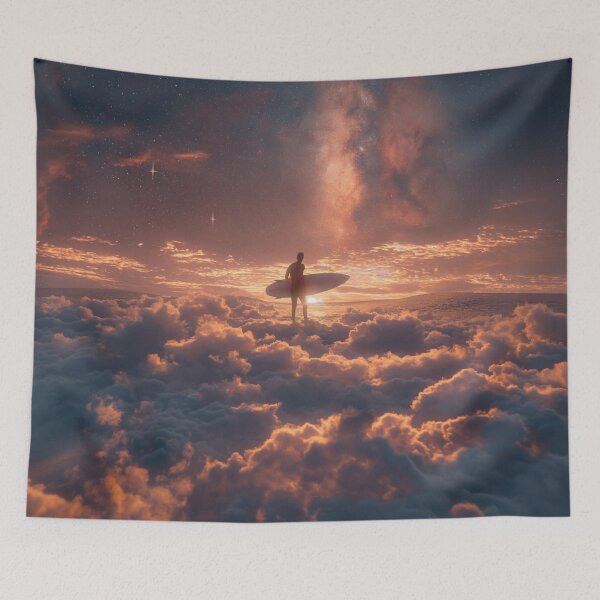 Item preview, Are You Ready To Surf Cloud Ocean designed and sold by MongLongStudio.