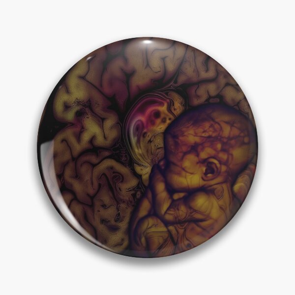 Item preview, Fetus Curled Within a Human Brain designed and sold by MongLongStudio.