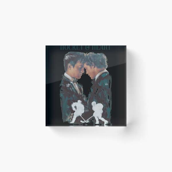 Item preview, Dark Hockey Romance Artistic Portrait designed and sold by LIBBLOLO.