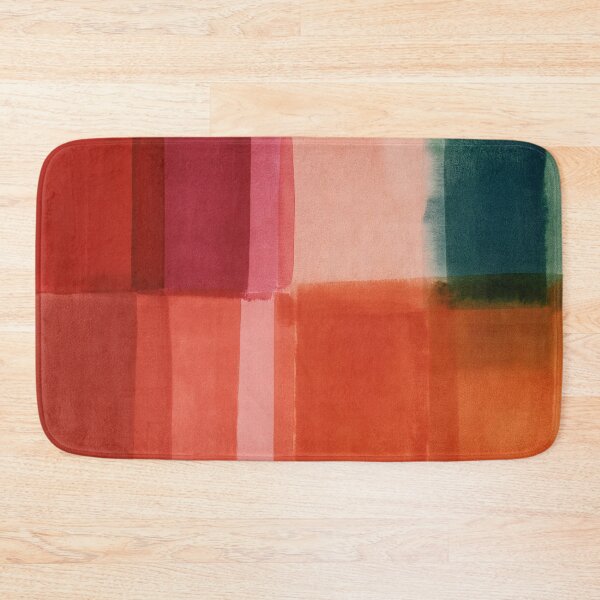 Item preview, Terracotta Color Block Abstract Pattern designed and sold by trajeado14.
