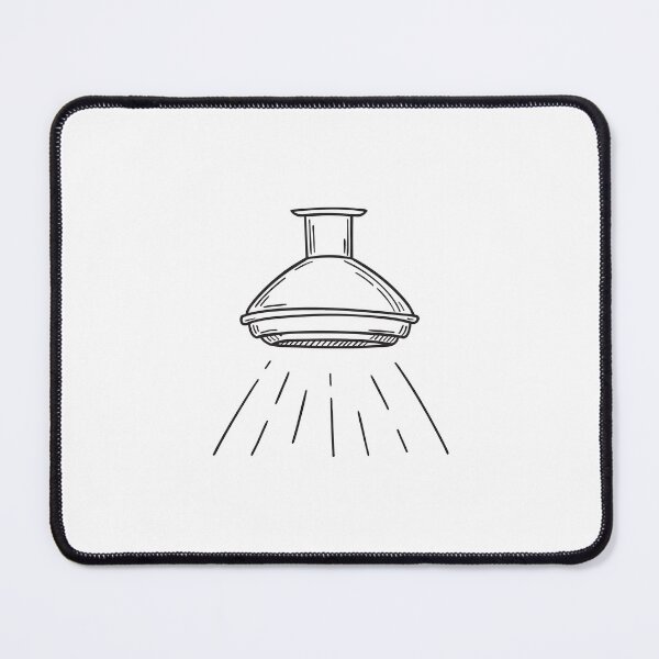 Item preview, Doodle illustration of a ceiling vent pushing cool air downward gently designed and sold by rasagamastore.