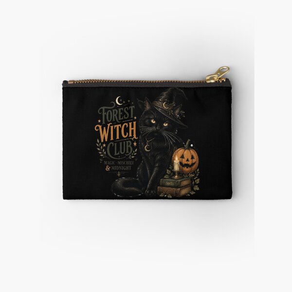 Item preview, Forest Witch Cat Vintage Halloween Label Halloween designed and sold by LiviuGligoros.