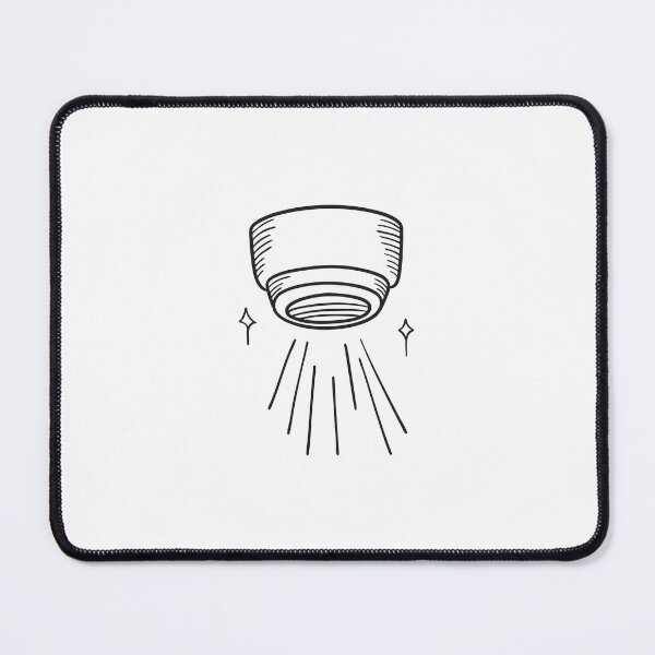 Item preview, Doodle illustration of cool air blowing down from a ceilingmounted vent designed and sold by rasagamastore.