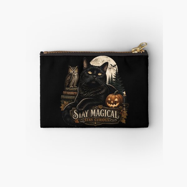 Item preview, Owl & Black Cat Vintage Halloween Label Halloween designed and sold by LiviuGligoros.