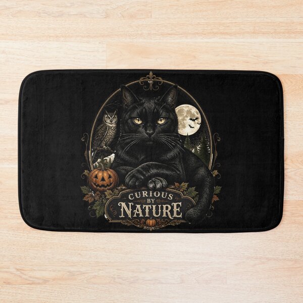 Item preview, Owl & Black Cat Gothic Storybook Poster Halloween designed and sold by LiviuGligoros.