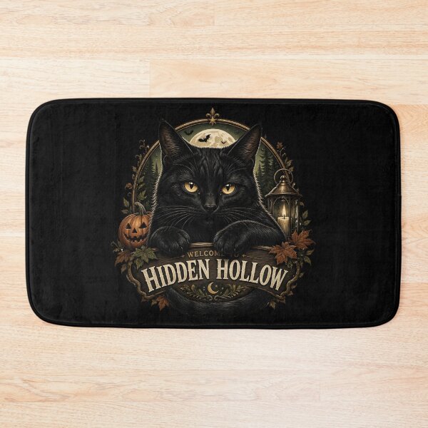 Item preview, Hidden Hollow Cat Gothic Storybook Poster Halloween designed and sold by LiviuGligoros.