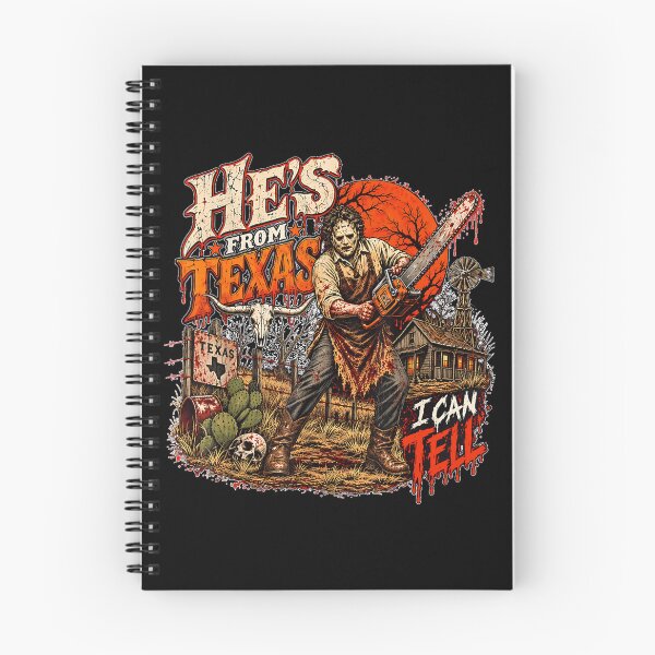Item preview, Hes from Texas I Can Tell Chainsaw Horror Halloween designed and sold by PonyRoniku.