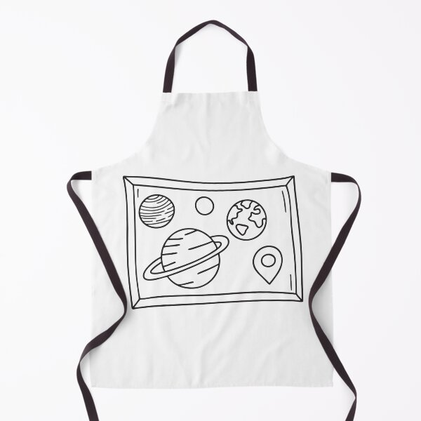 Item preview, Doodle illustration of a classroom chart showing Venus and Earth orbit designed and sold by rasagamastore.