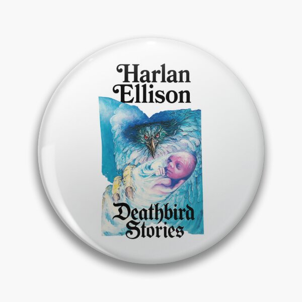 Item preview, Deathbird Stories Harlan Ellison Book Cover Art designed and sold by LIBBLOLO.