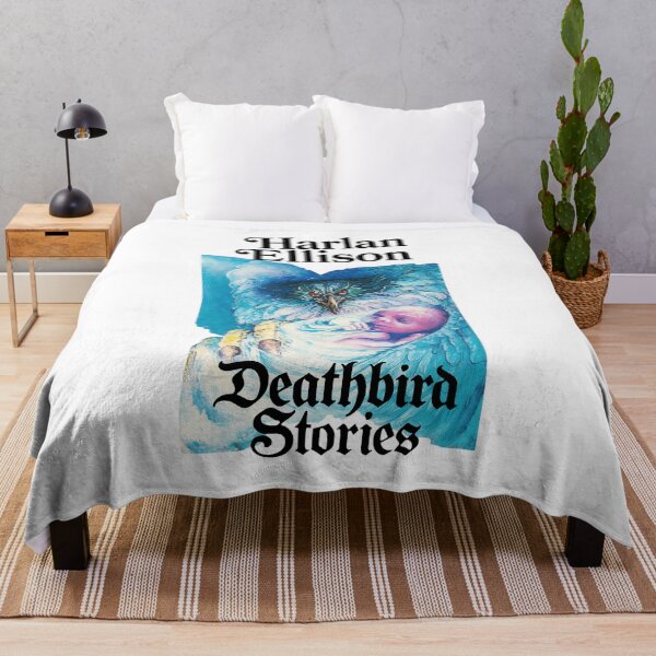 Item preview, Deathbird Stories Harlan Ellison Book Cover Art designed and sold by LIBBLOLO.
