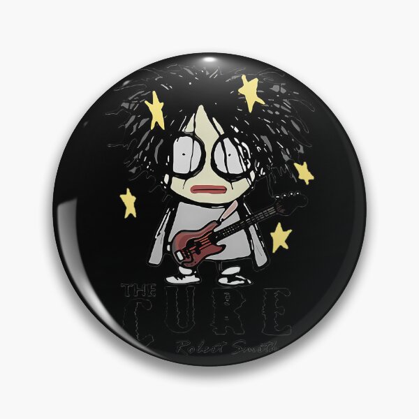 Item preview, The Cures Robert Smiths Cartoon Gothic Rock Band designed and sold by RichardMesnard.
