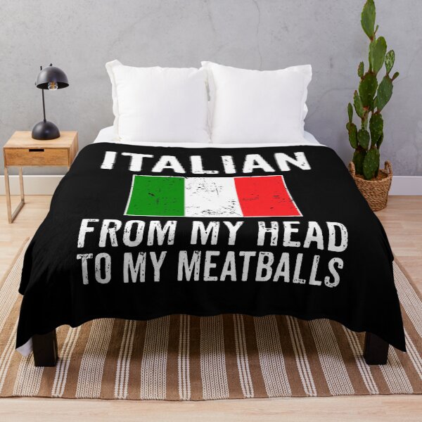 Item preview, Italian From My Head To My Meatballs - Funny Italian Joke designed and sold by qarinefesia.