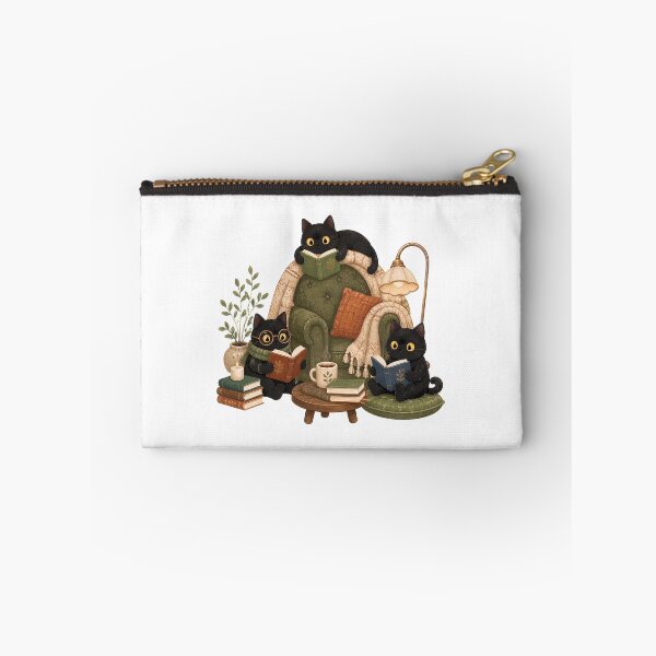 Item preview, Black Cat Book Lover designed and sold by BuncoHearas.