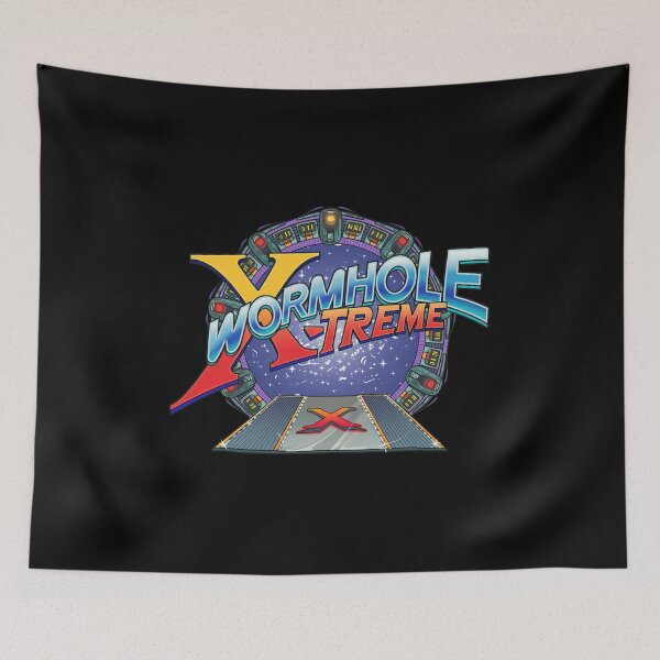 Item preview, Wormhole X-Treme Retro Sci-Fi Portal Logo designed and sold by LIBBLOLO.