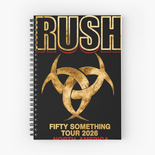 Item preview, Rush'S The Fifty Something Tour 2026 North America designed and sold by mourad el jari.