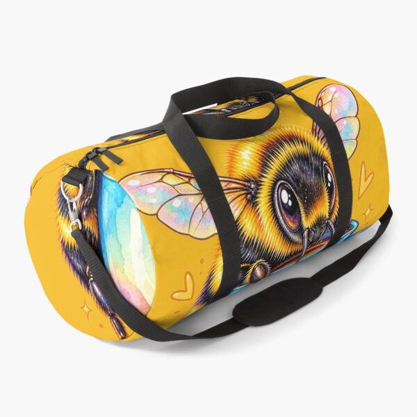 Item preview, Cute Bumblebee Drinking Tea designed and sold by Hari Arts.