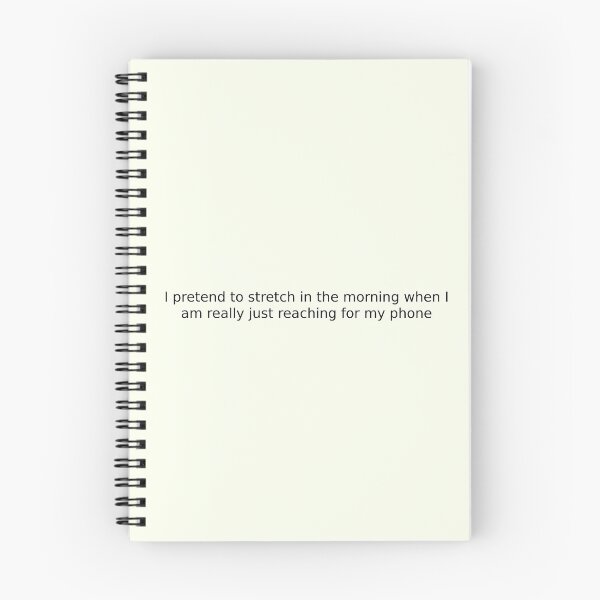 Item preview, I pretend to stretch in the morning when I am really just reaching for my phone designed and sold by English Learning.