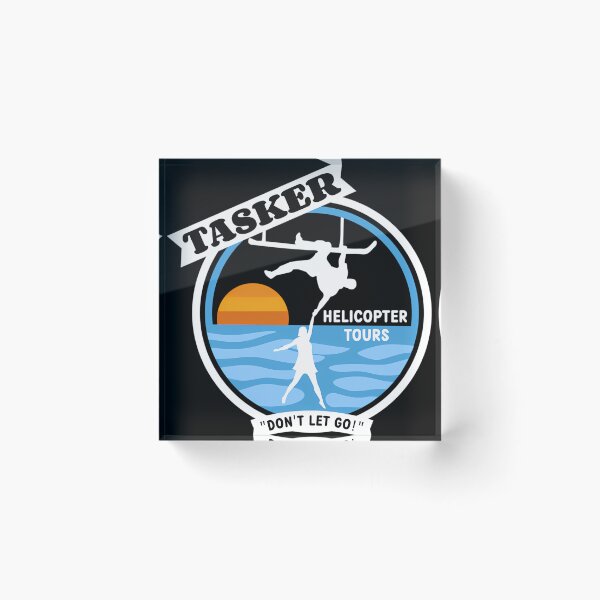 Item preview, Tasker Helicopter Tours - True Lies designed and sold by lynchspencer.