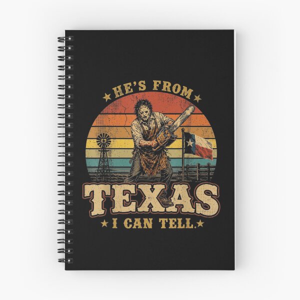 Item preview, He's from Texas I Can Tell Lone Star Scary Horror Halloween designed and sold by PonyRoniku.
