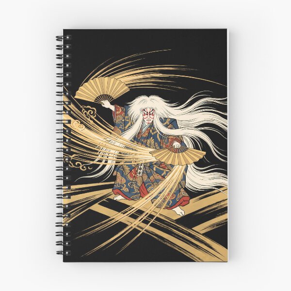 Item preview, Kabuki Renjishi White Lion Dance Ukiyo-e designed and sold by TokyoUkiyoHouse.