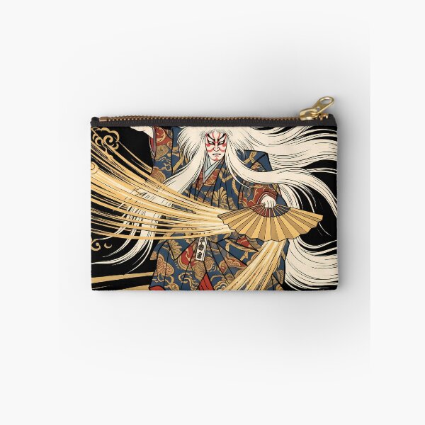 Item preview, Kabuki Renjishi White Lion Dance Ukiyo-e designed and sold by TokyoUkiyoHouse.