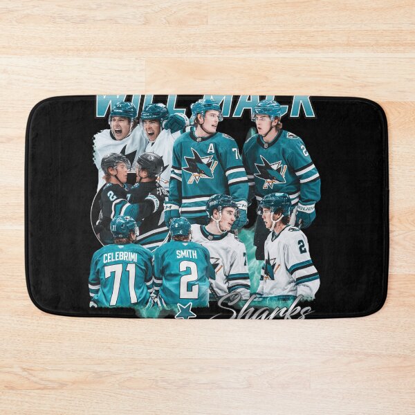 Item preview, Will Mack San Jose Hockey Duo Vintage Style designed and sold by LIBBLOLO.
