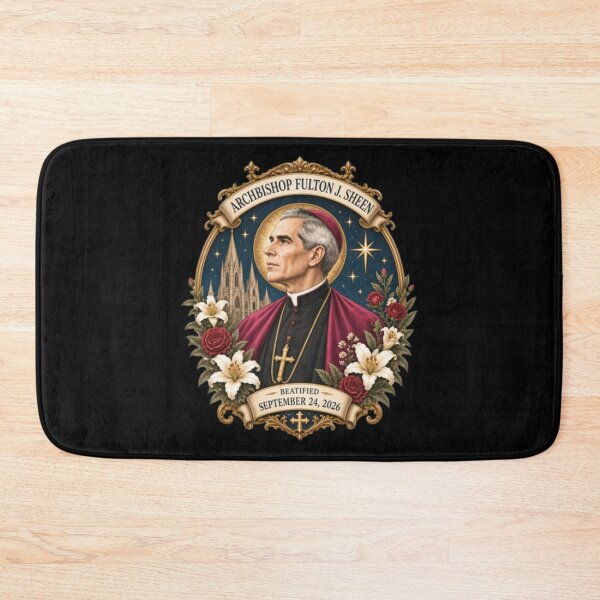 Item preview, Archbishop Fulton Sheen Beatification - Sacred Art Catholic designed and sold by lukecase.