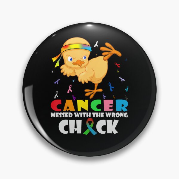 Item preview, Cancer Messed With Wrong Chick Funny Cancer Warrior  designed and sold by henlyamtilzer.