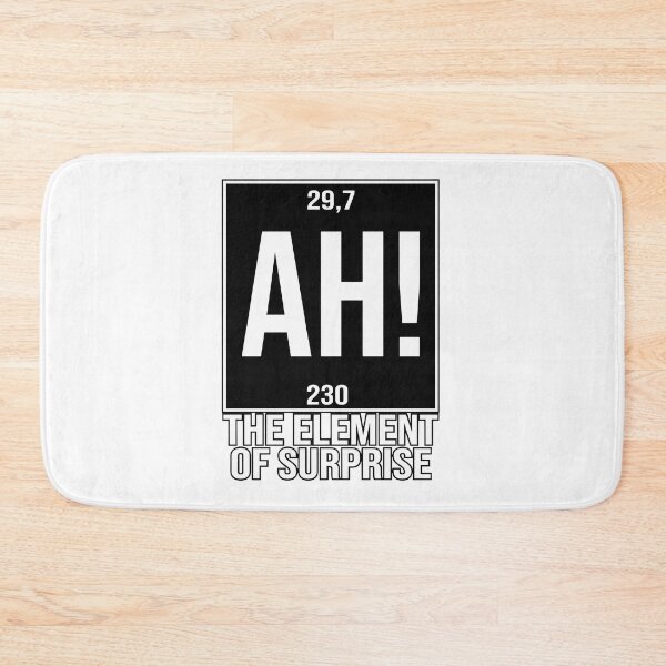 Item preview, AH! The Element of Surprise Funny Science Tee designed and sold by HoberekMa.