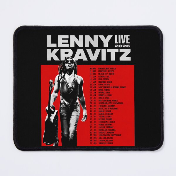Item preview,  Lenny Kravitz Tour Dates 2026 Manapula designed and sold by mourad el jari.