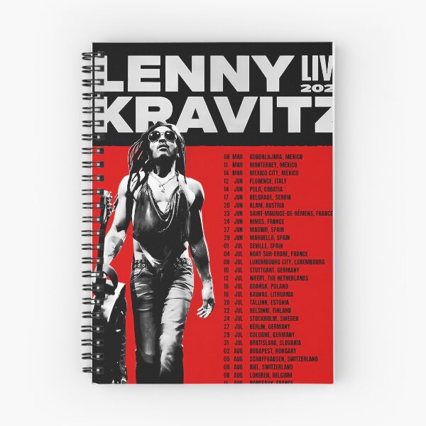 Artikelvorschau, Lenny Kravitz Tourdaten 2026 Manapula entworfen und verkauft von mourad el jari.