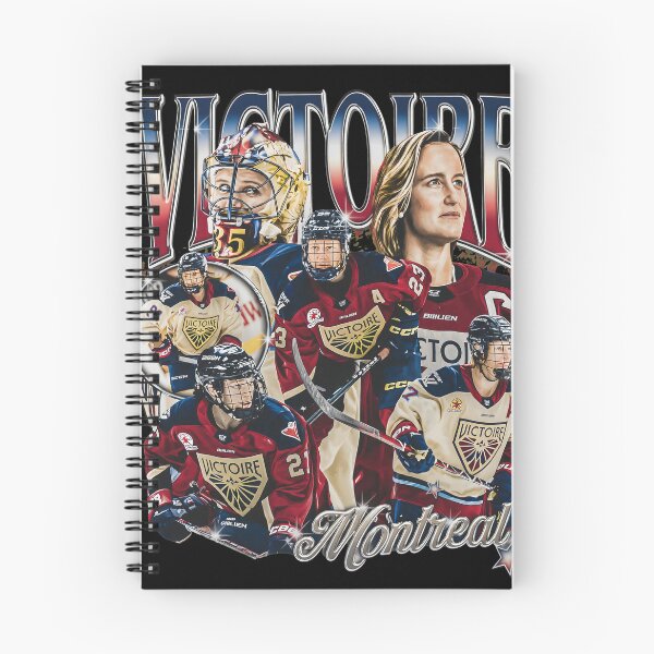Item preview, Montreal Victoire Pro Hockey Retro Tribute designed and sold by LIBBLOLO.