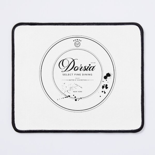 Item preview, Dorsia Fine Dining Exclusive Restaurant American Psycho Parody designed and sold by IsabelleCaruth.