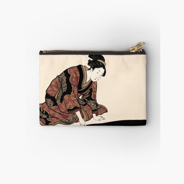 Item preview, Geisha and Demon Reflection Ukiyo-e Art designed and sold by TokyoUkiyoHouse.