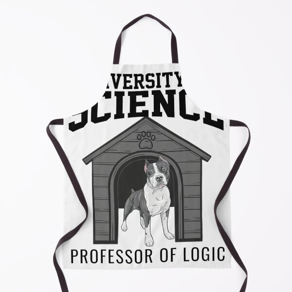 Item preview, University of Science Professor of Logic Pitbull designed and sold by LIBBLOLO.