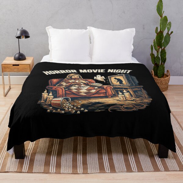 Item preview, Horror Movie Night  Watching Scene designed and sold by JUAGOLVELKERSS.