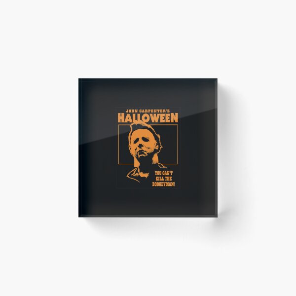 Item preview, John Carpenter's Halloween Boogeyman Quote designed and sold by JUAGOLVELKERSS.