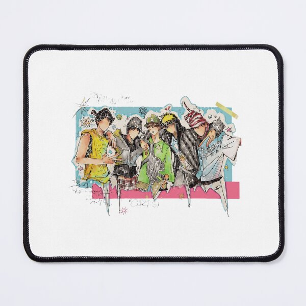 Item preview, Anime Boy Group Sketch designed and sold by PrinzEloy.