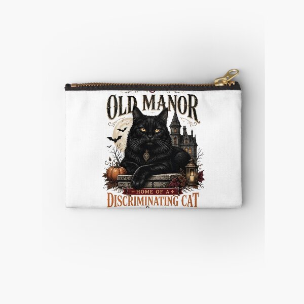 Item preview, Old Manor Black Cat Vintage Halloween Label Halloween designed and sold by BernoNickel.