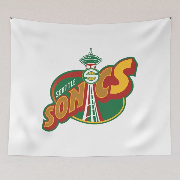 Item preview, Logotipo de los Seattle SuperSonics designed and sold by MaxBah.