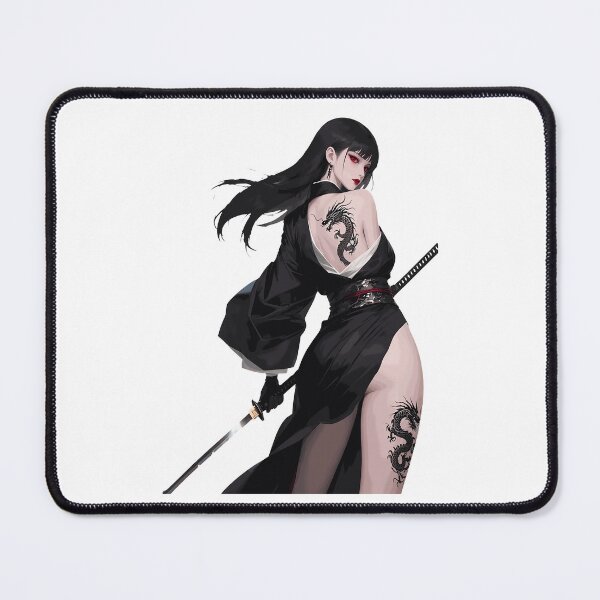 Item preview, Dragon Tattoo Anime Warrior Woman  designed and sold by HoberekMa.