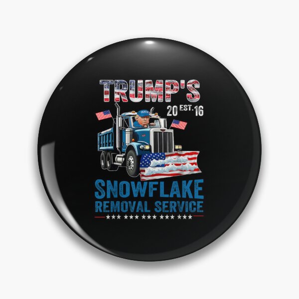 Item preview, Trump's Snowflake Removal Service Funny Trump 2024 designed and sold by popfleurs.