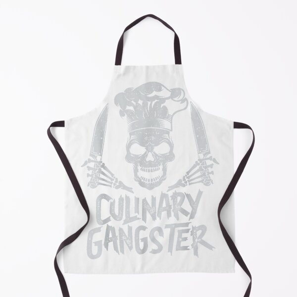 Item preview, Chef Culinary Gangster Men Women Cook Skull Cooking Knife T-Shirt designed and sold by KTY-NUSS.