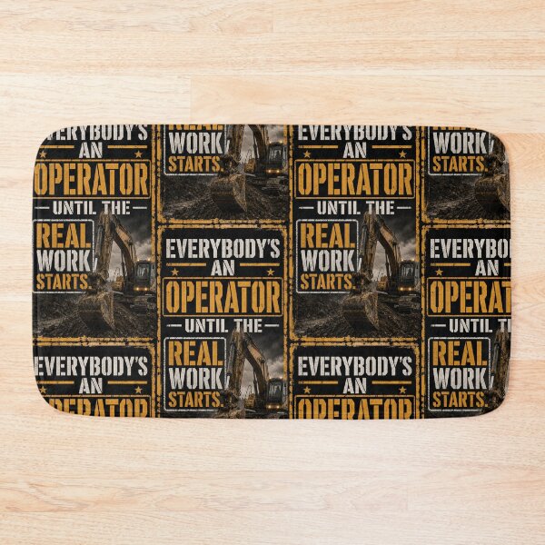Item preview, Everybody’s an Operator Until the Real Work Starts designed and sold by StudioBilly3000.