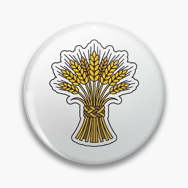 Item preview, Harvest Wheat Sheaf - Rustic Autumn Crop Sticker designed and sold by SimpleP.