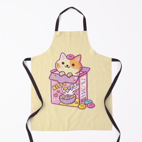 Item preview, Kawaii cat in a cereal box designed and sold by YChangShop.