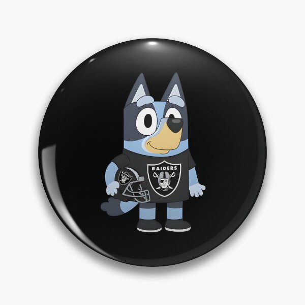 Item preview, Blueys Las Vegas Raiders Football Cute Cartoon designed and sold by MaxBah.