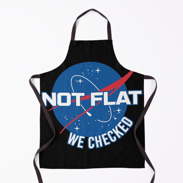 Item preview, Not Flat We Checked Science Logo Parody designed and sold by EMILYDOMINGU.