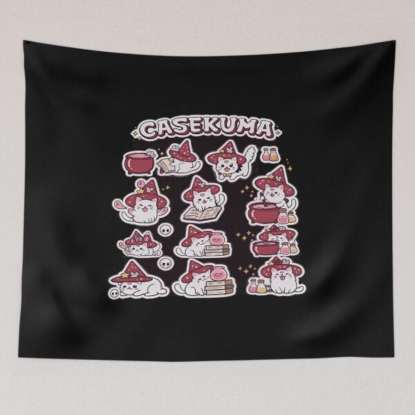 Item preview, CASEKUMA Witch Cats Cute Kawaii Magic Potions designed and sold by ZalynnDu.