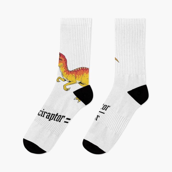 Item preview, Velociraptor Physics Formula Science Pun designed and sold by EMILYDOMINGU.